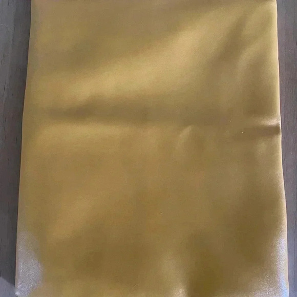 RACHEL PALLY REVERSIBLE Orange Yellow Canvas & Leather Floral Print CLUTCH - Picture 12 of 12